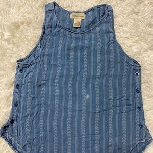 cloth & stone - Blue Tank Top